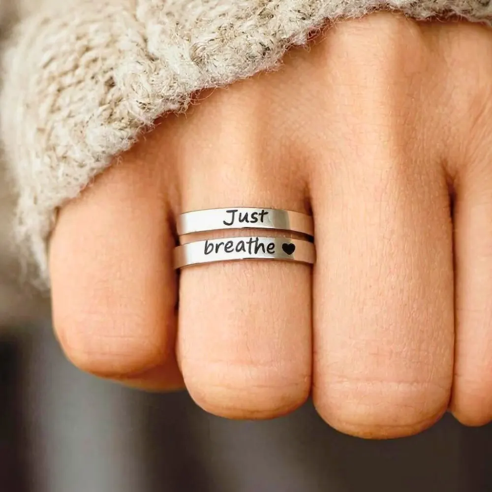 Just Breathe Ring - Image 4