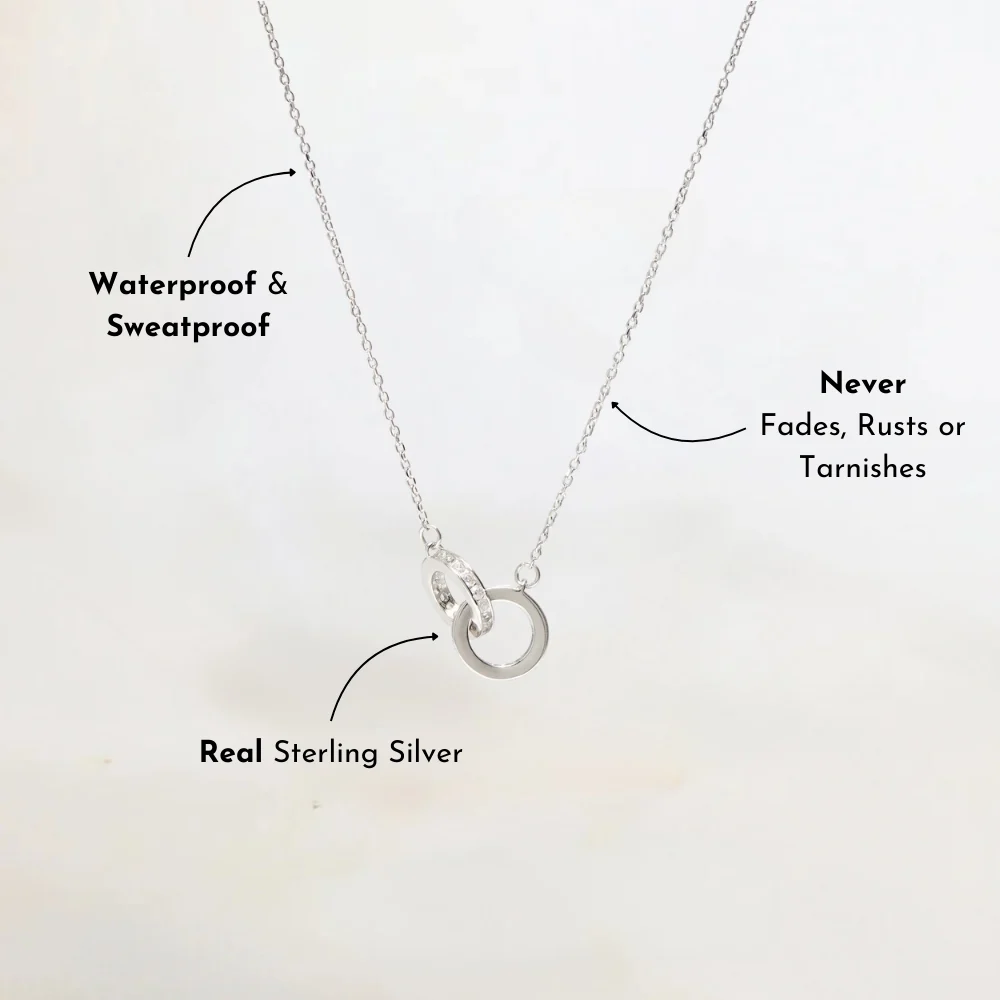 Mother & Daughter - Eternity Necklace - Image 6