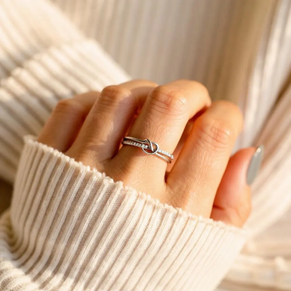 Mother & Daughter - Linked Forever Ring - Image 4