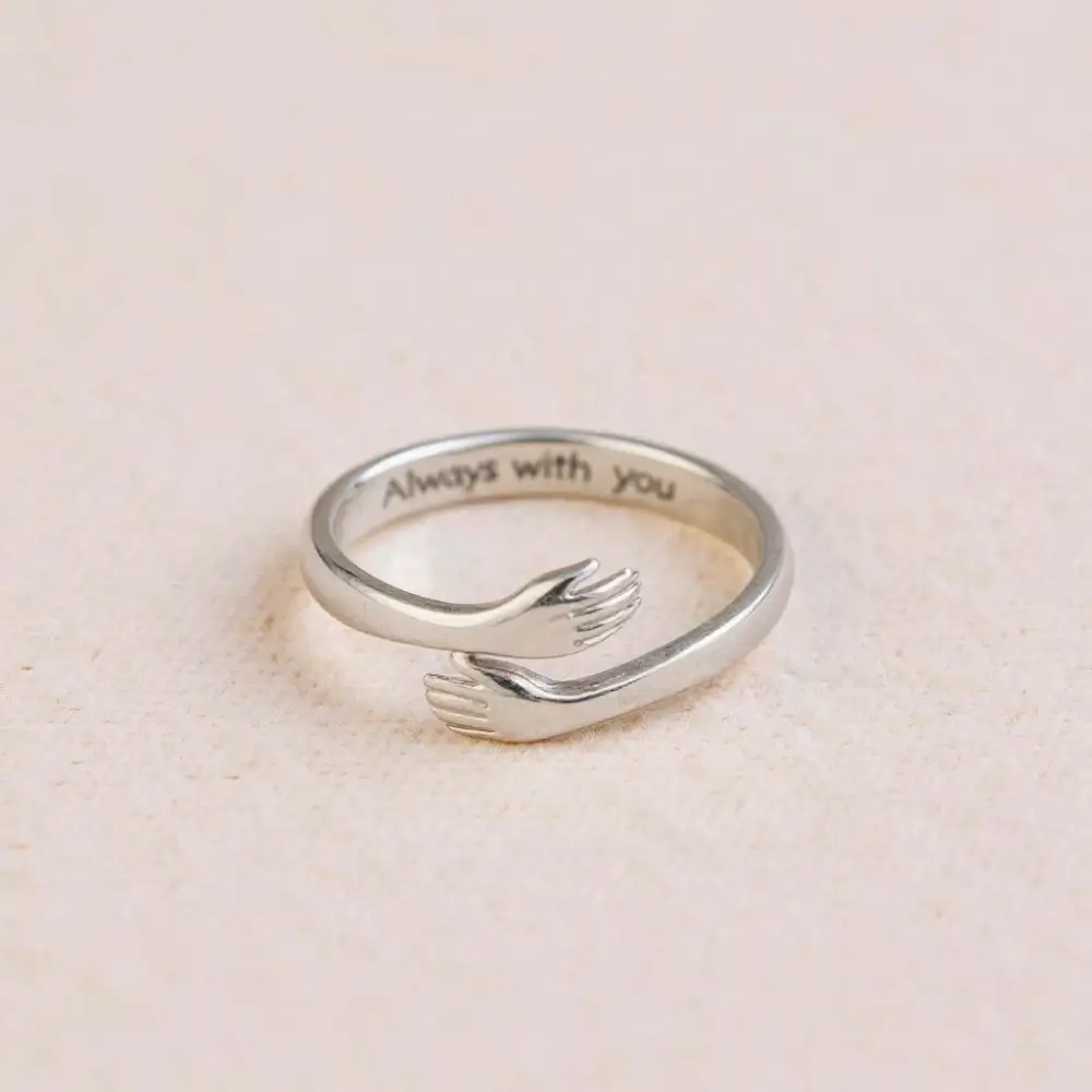 Our Precious Granddaughter - Hug Ring - Image 6