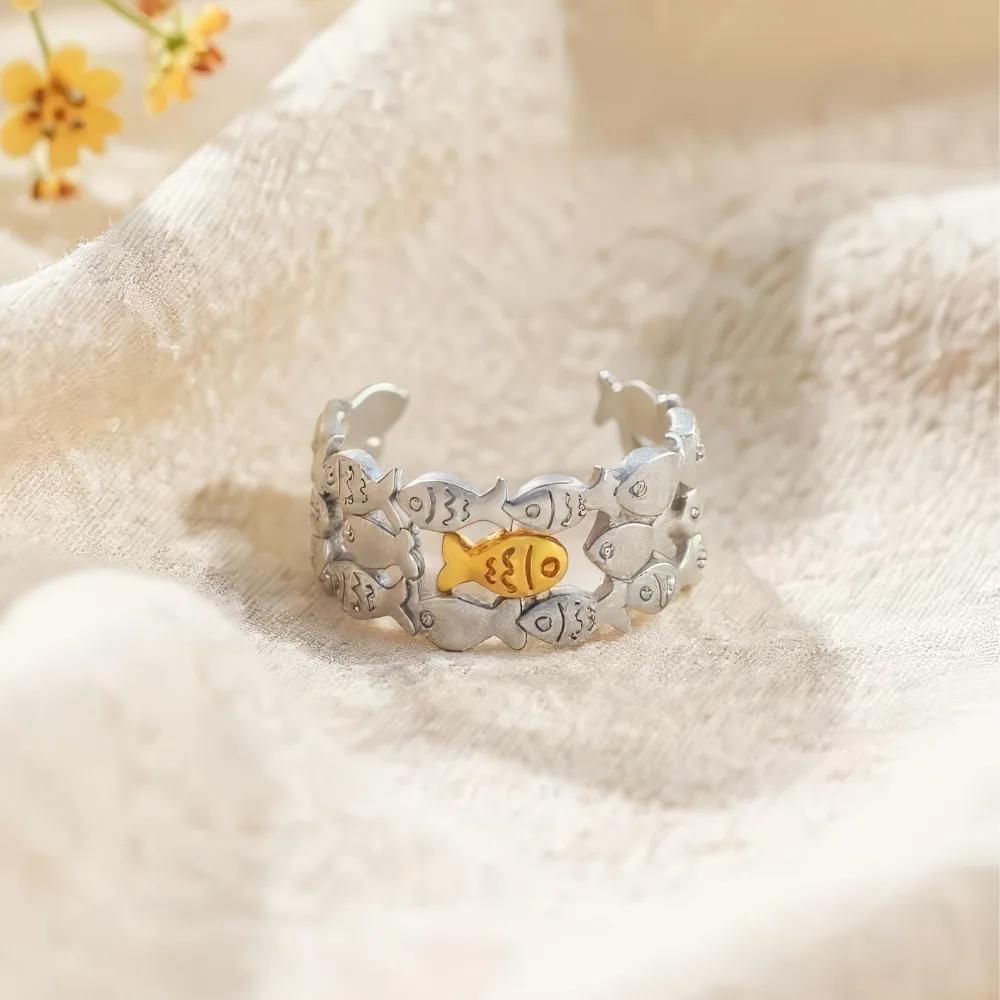 Swim Against The Current Ring - Image 6