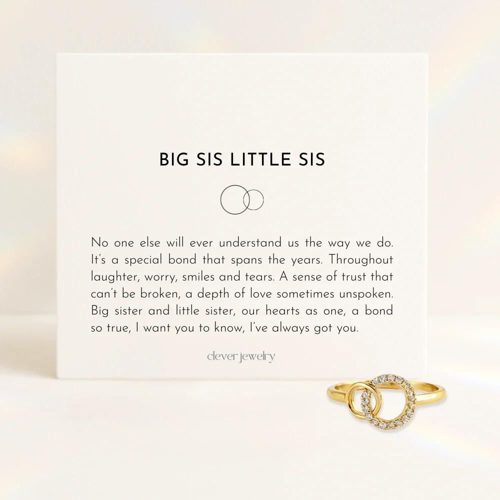 To My Sister - Always Us Gold Ring - Image 3